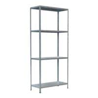SCHULTE Lagertechnik Schwerlastregal 194008-V 80 x 35 x 180 cm Grundregal (alleine nutzbar)