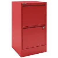 Bisley Home Beistellschrank A4, einbahnig, 2 Schbe