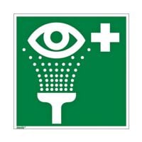 Sicherheitskennzeichen »Augenspüleinrichtung [E011]« 15 x 0,1 x 15 cm