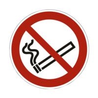 Sicherheitskennzeichen »Rauchen verboten [P002]« Ø: 20 cm