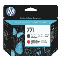 HP Druckkopf HP 771, 2-farbig (schwarz matt, chromatisch rot) - CE017A