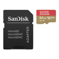 SanDisk microSDXC-Speicherkarte mit Adapter »Extreme 64 GB«