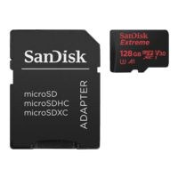 SanDisk microSDXC-Speicherkarte mit Adapter »Extreme 128 GB«