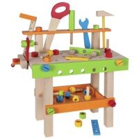 EICHHORN 49-teilige Spielzeug-Werkbank mit Zubehr