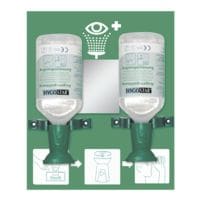 Franz Mensch Augenspülstation »Double« inkl. 2 Augenspülflaschen und Spiegel