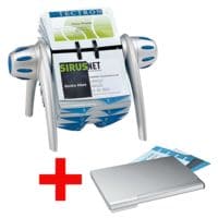 Durable Rollkartei »Visifix Flip« inkl. Visitenkartenbox »Business Card Box«