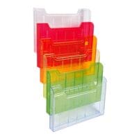 EXACOMPTA Prospekthalter Linicolor® 6 Fcher, fr A4 quer