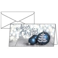 Weihnachtskarte SIGEL Weihnachts-Karten Delightful Christmas, DIN lang, mit Umschlag, 25 Stück