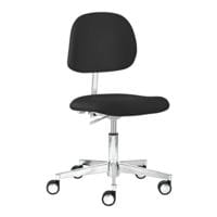 Arbeitsdrehstuhl mir Rckenlehne myXPERT 1293 Stoff Flachsitz mayer Sitzmbel