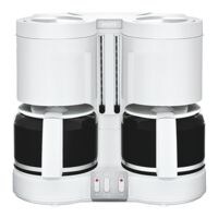 Krups Kaffeemaschine Duothek Plus wei