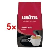Lavazza 5x Kaffee Kaffebohnen »Classico Crema« 1000 g