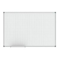 MAUL / Jakob Maul GmbH Whiteboard MAULstandard Raster kunststoffbeschichtet, 90x60 cm