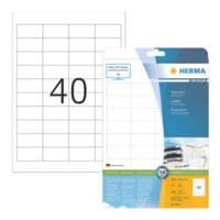 Herma 1000er-Pack PREMIUM Klebeetiketten 48.5x25,4 mm