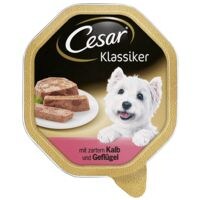 Cesar Nassfutter »Klassiker« mit Kalb und Geflügel (1x 150 g)