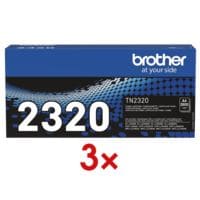 Brother 3x Toner TN-2320