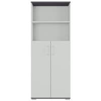 Germania-Werke Aktenschrank Profiline II 5 OH, 2 offene Fcher 2 Tren