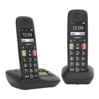 Gigaset 2 schnurlose Telefone mit Anrufbeantworter »E290A Duo«