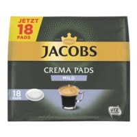 Jacobs 18er-Pack Kaffeepads Crema Mild