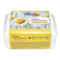 alouette Feuchtes Toilettenpapier Kamille Deluxe 1-lagig, weiß - 50 Tücher