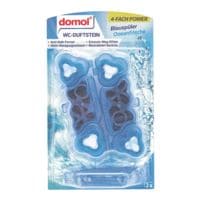 domol WC-Duftstein »4-fach Power« Blauspüler Ozeanfrische