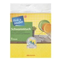 flink & sauber 5er-Pack Schwammtücher