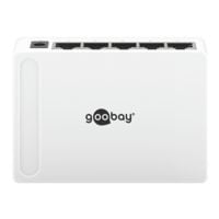 goobay Gigabit Ethernet Netzwerk-Switch 5 Ports