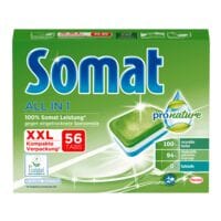 Somat 56er-Pack Geschirrspltabs Somat All in 1 pro nature XXL