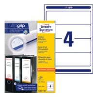 Avery Zweckform 15% AKTION: L6061-100 Ordneretiketten 59 x 192 mm - 400 Stück permanent haftend Avery Zweckform 15% AKTION: L6061-100 Ordneretiketten 59 x 192 mm - 400 Stück permanent haftend