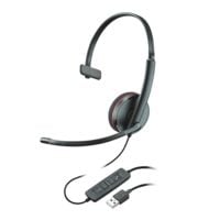 Plantronics Headset »Blackwire C3210« monaural USB-A schwarz