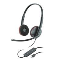 Plantronics Headset »Blackwire C3220« binaural USB-C schwarz