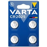 Varta 4er-Pack Knopfzellen »ELECTRONICS« CR2025