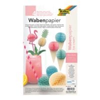 folia 5er-Pack Wabenpapier Ice Cream