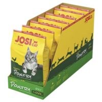 JOSERA Trockenfutter »JosiCat Crunchy Poultry« (4550 g / 7 x 650 g)