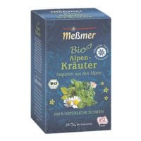 Meßmer BIO Kräutertee »Alpen-Kräuter« Tassenportion, Papierkuvert, 20er-Pack