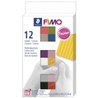 FIMO 12er-Pack Modelliermasse Fimo soft - Materialpackung Fashion Colours