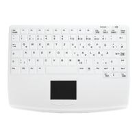 Active Key Desinfizierbare Funk-Tastatur mit Touchpad »AK-4450-GFUVS-W/GE«