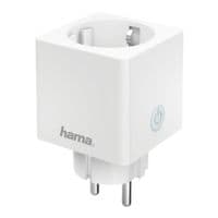 1-fach WLAN-Steckdose fr Innenbereich Hama Mini mit Verbrauchsmessung ohne Schalter wei