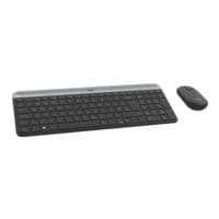 Logitech Kabelloses Tastatur-Maus-Set »MK470 Slim Combo«