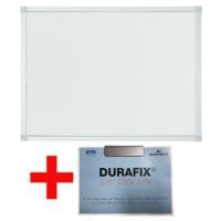 OTTO Office Whiteboard lackiert, 45x30 cm inkl. Zettelclip »Durafix® Clip« 60 mm und Werbekarte