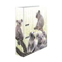 10x Motivordner A4 Herma Exotische Tiere breit, Motiv Koalafamilie