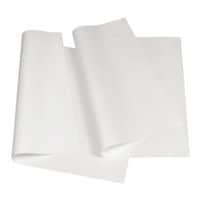Papstar 1/8 Bogen Pergamentersatzpapier wei� - 37,5 x 25 cm