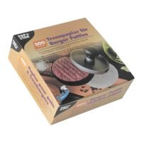 Papstar 500 Trennpapiere fr Burger Patties wei -  13 cm