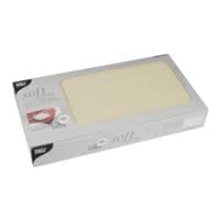 Papstar Vlies Mitteldecke 80 x 80 cm gefaltet einfarbig 20 Stck soft selection