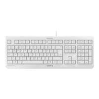 Cherry Kabelgebundene Tastatur »KC 1000« weiß-grau