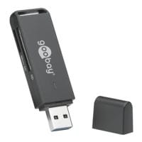 goobay Kartenlesegerät USB 3.0 SD/Micro SD