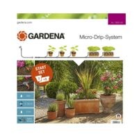 GARDENA Micro-Drip-System Start Set Pflanztöpfe M