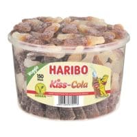 Haribo Fruchtgummi Kiss-Cola Veggie 1350g
