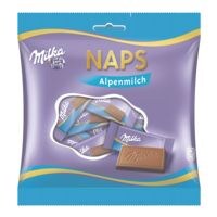 Milka Schoko-Täfelchen »Naps Alpenmilch«