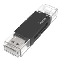Hama USB-microSD-Kartenleser