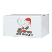 20er-Pack Geschenkkarton mit Weihnachts-Druckmotiv »Rudolph« 30 x 21,5 x 14 cm